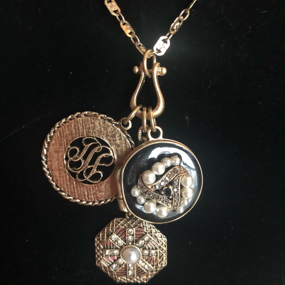 WHBM locket necklace